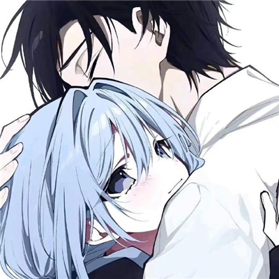 超甜动漫一对倾心的情头 世界本就浑浊罪与爱同歌