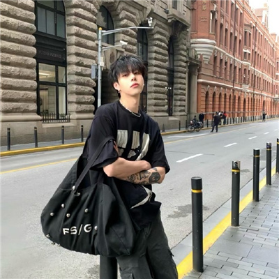 男头高质量真人潮流感很酷 清冷养眼系男头很酷