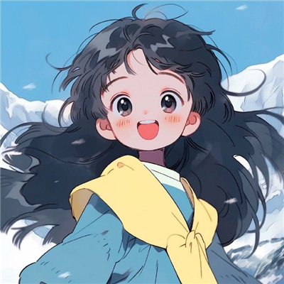 幸福感爆棚的冬日情头动漫 瞬间感觉到温暖的冬日情头