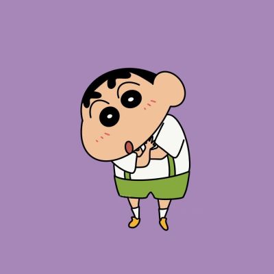 蜡笔小新简笔画头像呆萌大全 一起吹过晚风的人大概记忆会久些吧