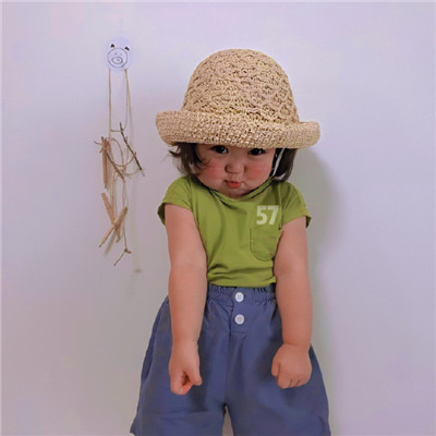 最新版罗熙宝宝大脸特效头像呆萌萌 静静地等花开不吵不闹